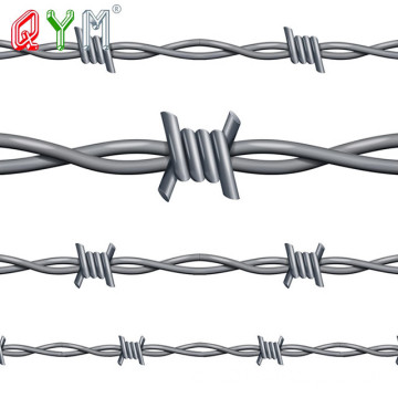 Prison Barbed Wire Fencing Reverse Twist Gi Barbed Wire Price Meter